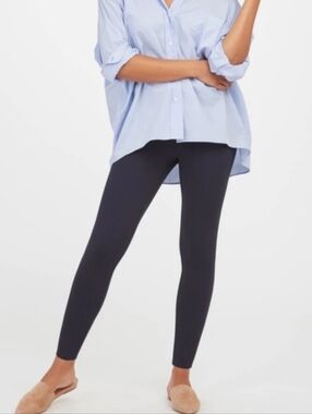 Spanx Ponte Leggings Black Small